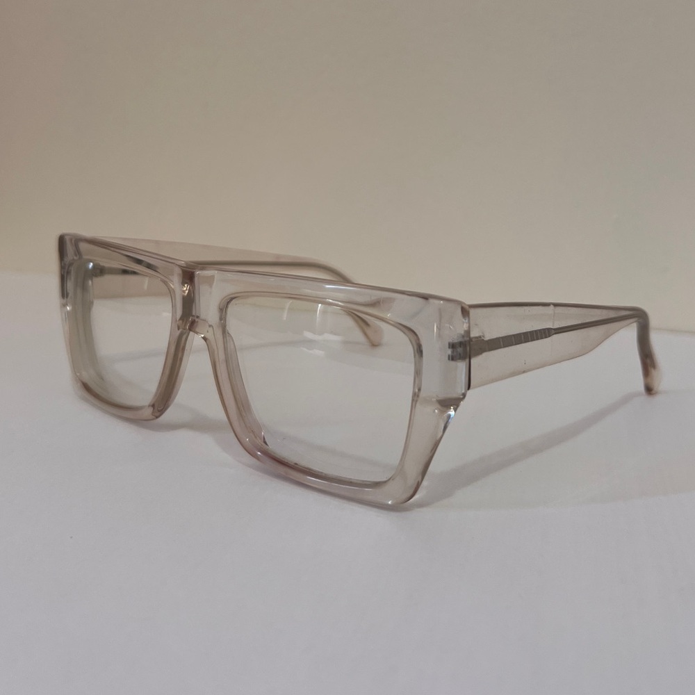 Transparent Square Glasses